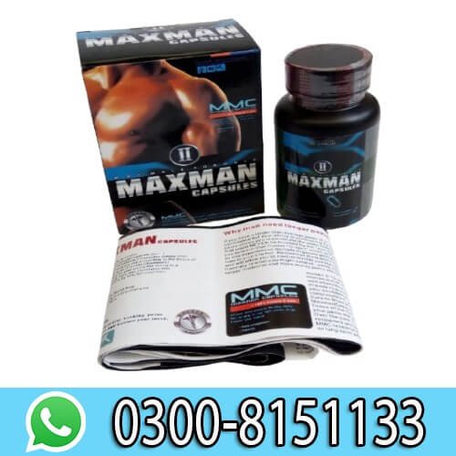 Maxman Capsules In Pakistan 0300 8151133 Natural Pill For Erectile