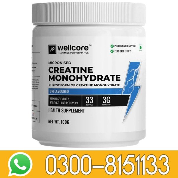 Wellcore Creatine Monohydrate in Pakistan
