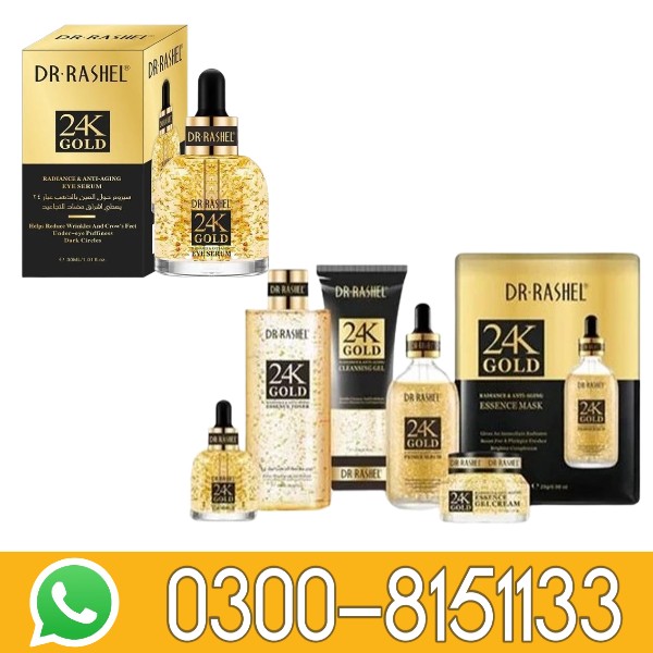 Dr Rashel 24k Gold Radiance Anti Aging Eye Serum 30 Ml In Pakistan 