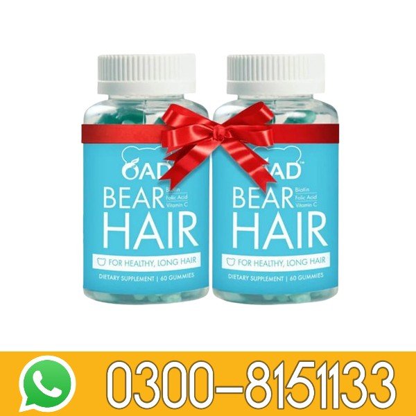 Oad Bear Hair 60 Gummies in Pakistan 