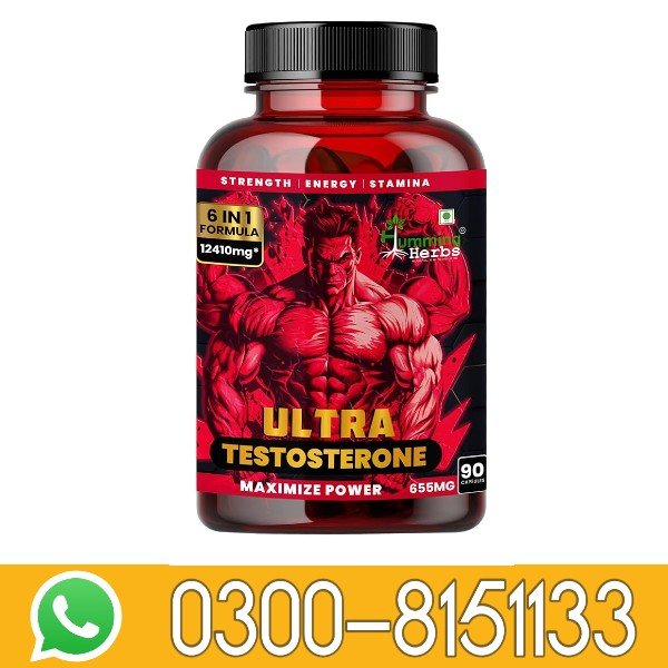 Ultra Testosterone Performance Enhancer Capsule in Pakistan