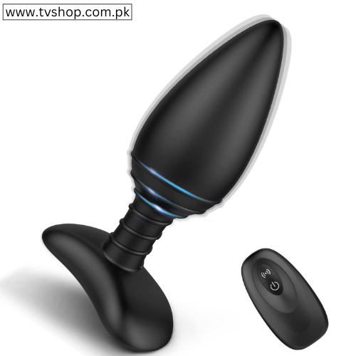 Strong Vibrating Butt Plug With Remote