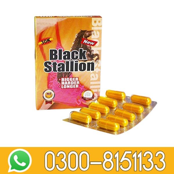 Black Stallion 30k Capsules In Pakistan