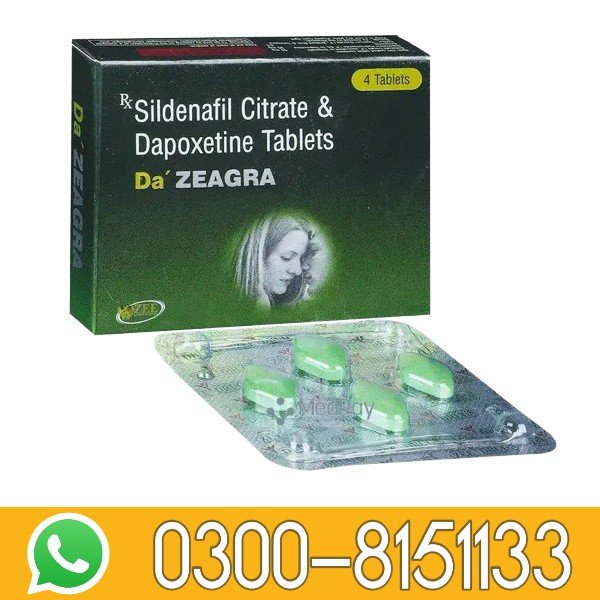 Da Zeagra Tablets in Pakistan