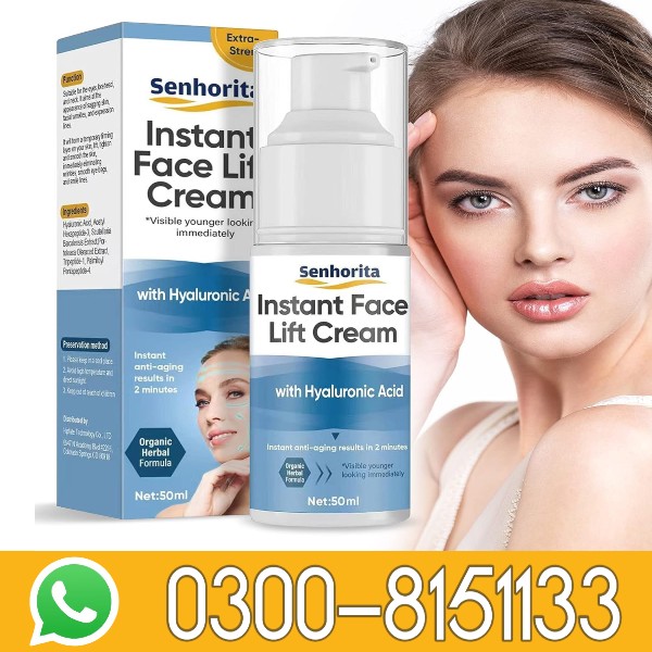 Hyaluronic Acid Face Lift Cream For Instant Skin in Pakistan 