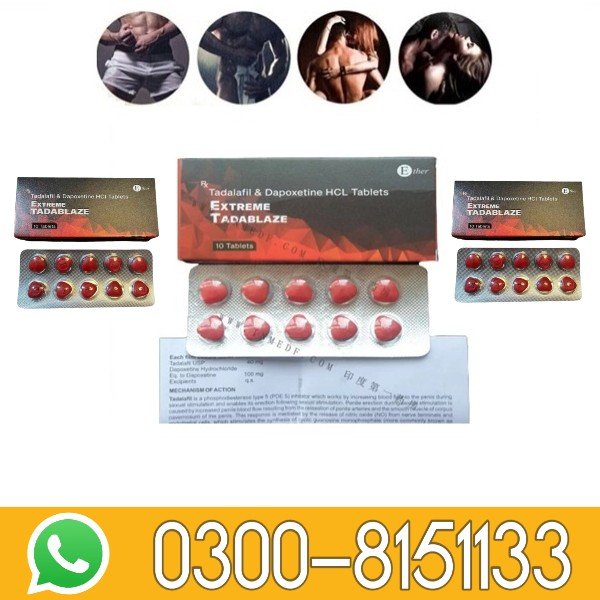 Extreme Tadablaze Tablets in Pakistan