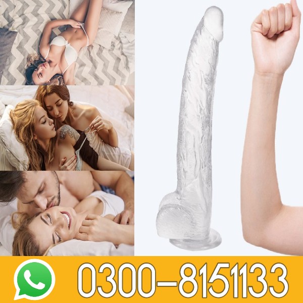 Clear Purple Dildo With Suction Cup In Pakistan