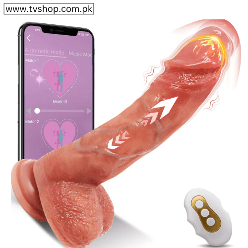 Thrusting Dildo Vibrator Sex Toys In Pakistan