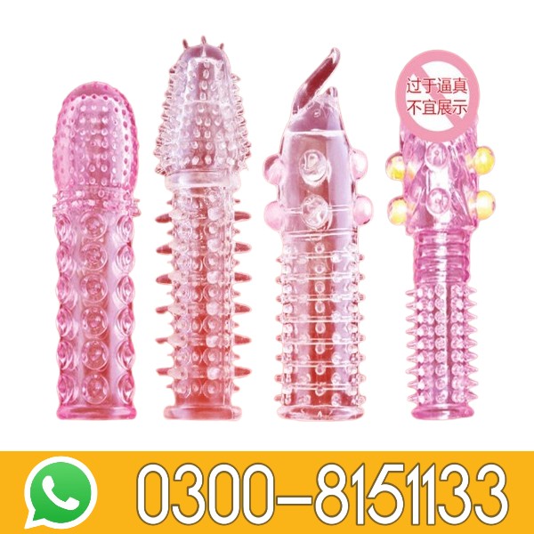 Lots Silicone Spike Condom In Pakistan