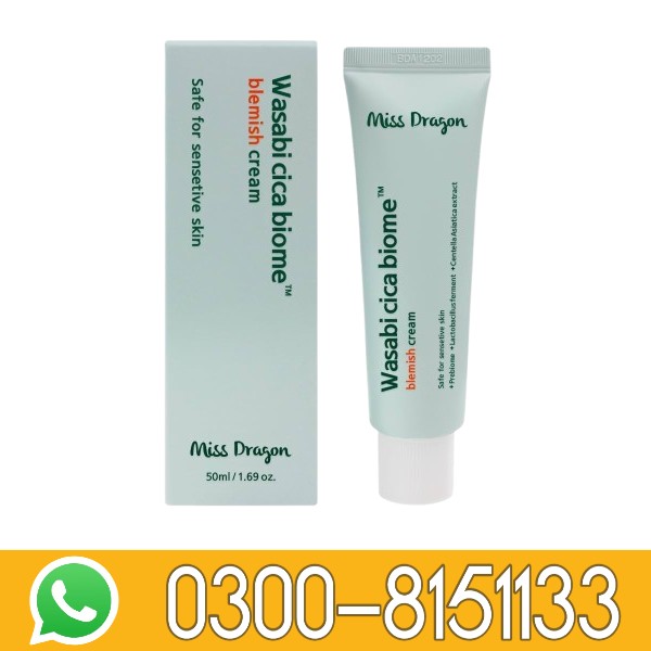 Miss Dragon Wasabi Cica Biome Blemish Cream In Pakistan