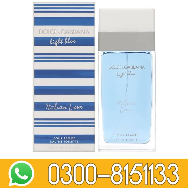 Light Blue Italian Love Dolce and Gabbana For Women in Pakistan 