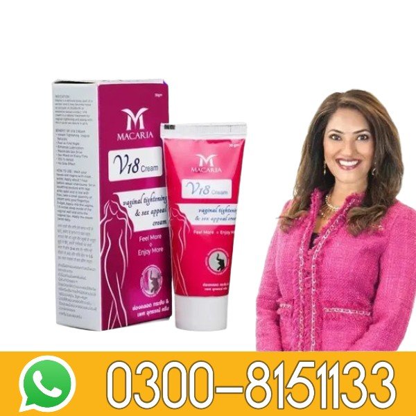 Macaria V18 Cream In Pakistan