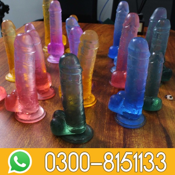 Crystal Penis Twin Color Dildo In Pakistan