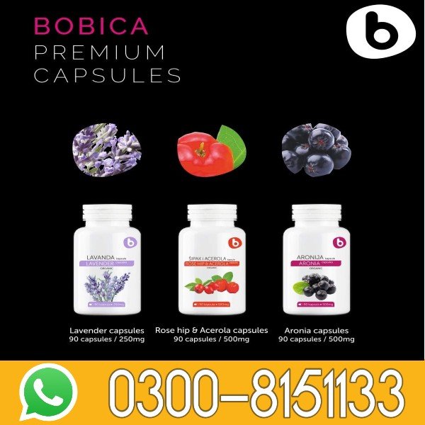 Bobica Organic Aronia Berry Capsules Price In Pakistan