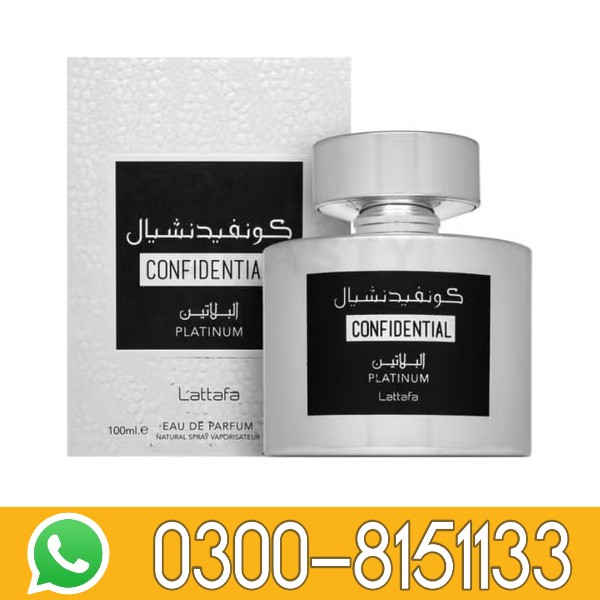 Confidential Platinum Lattafa Perfumes in pakistan 