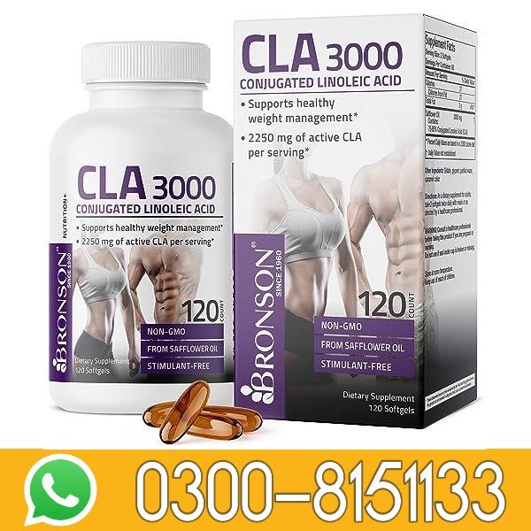 CLA 3000 Conjugated Linoleic Acid Softgels In Pakistan