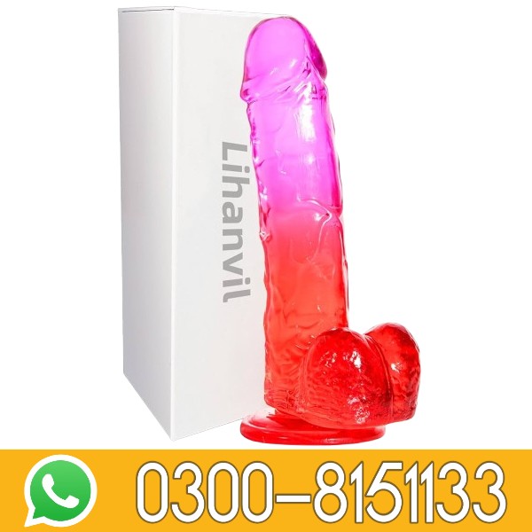 6 Inch Clear Silicone Dildo For Women In Pakistan 