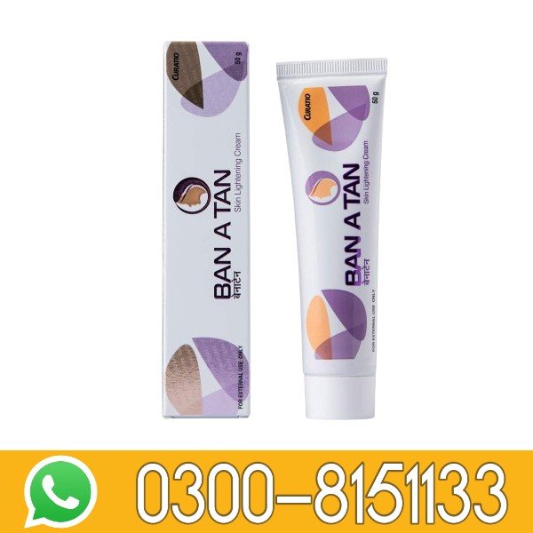 Curatio Ban A Tan Skin Lightening Cream In Pakistan