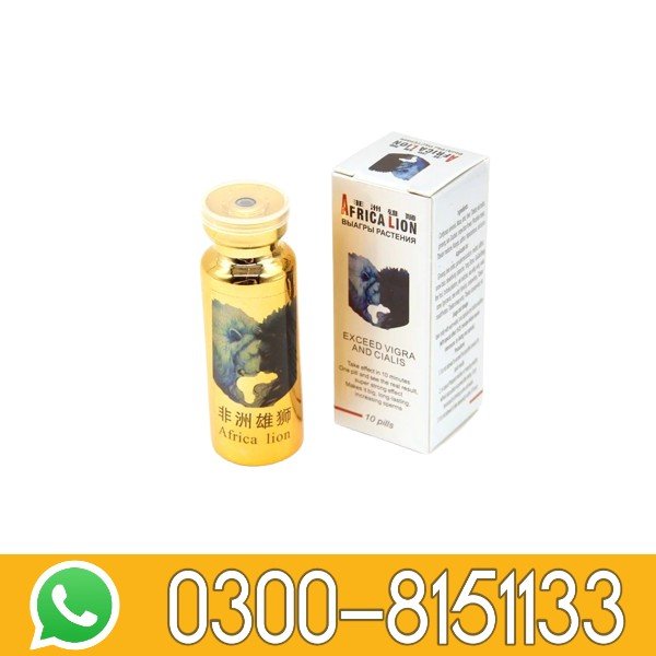 African Lion Tablets Same Day Delivery in Pakistan 