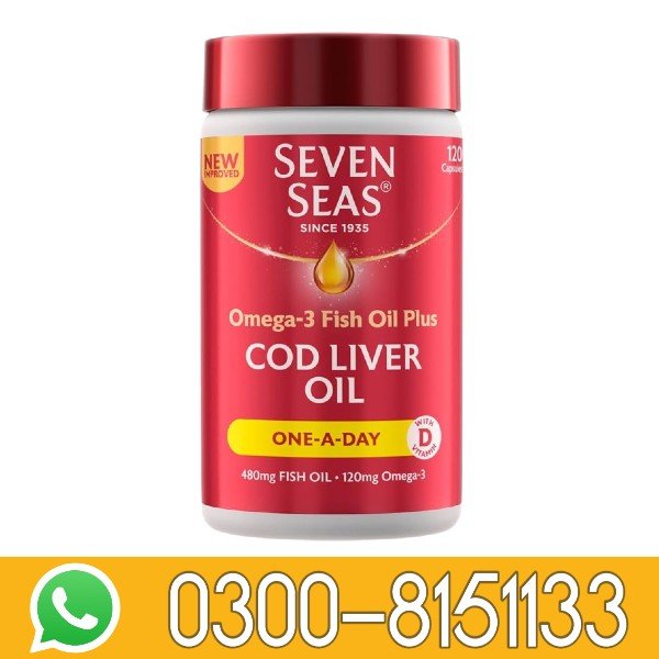 Seven Seas Cod Liver Oil Plus Garlic In Pakistan