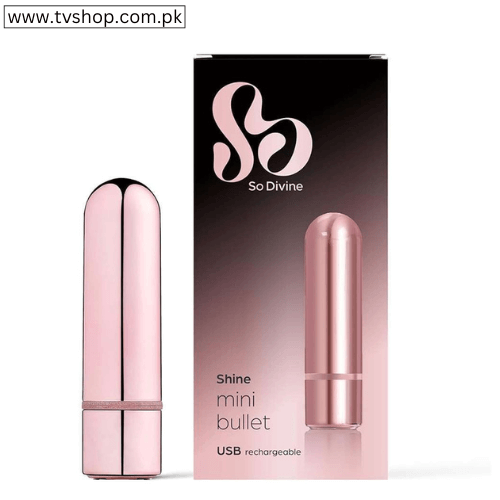 Shine Rechargeable Mini Bullet Vibrator In Pakistan