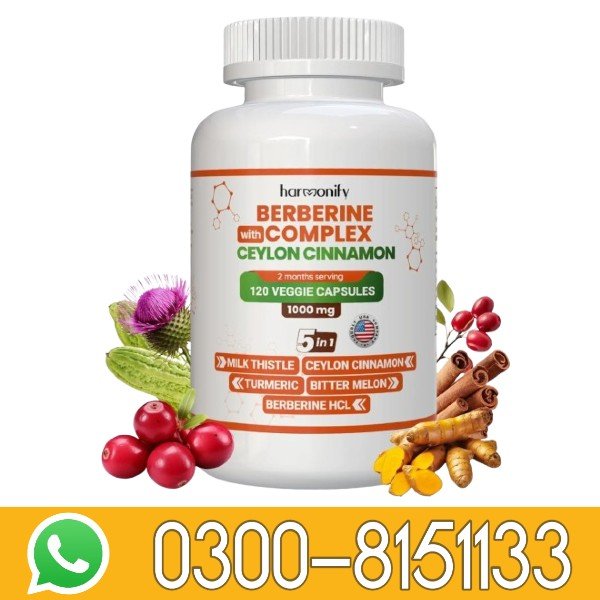 Harmonify Berberine with Ceylon Cinnamon In Pakistan