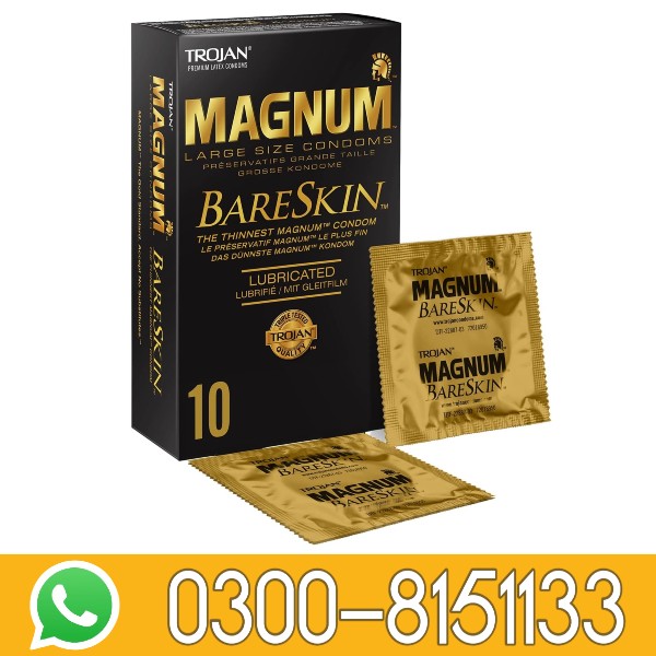 Trojan Magnum Bareskin Condoms In Pakistan