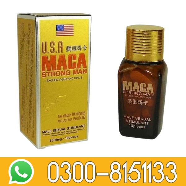 Maca Strong Man Capsule In Pakistan