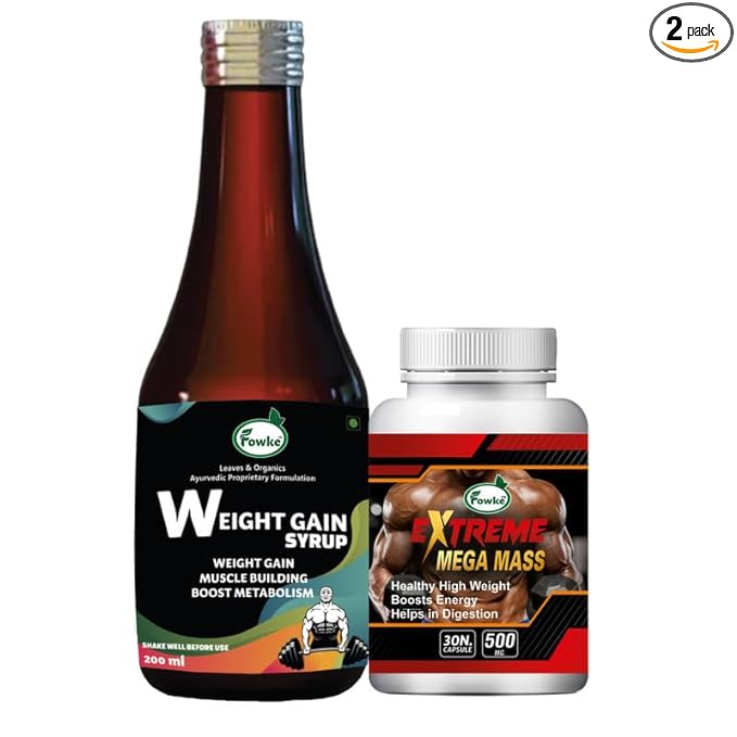 Ayurvedic Weight Gain Syrup And Weight Gain Capsule For Men