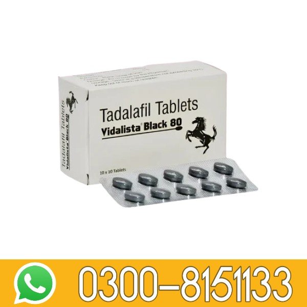 Vidalista Black 80mg In Pakistan
