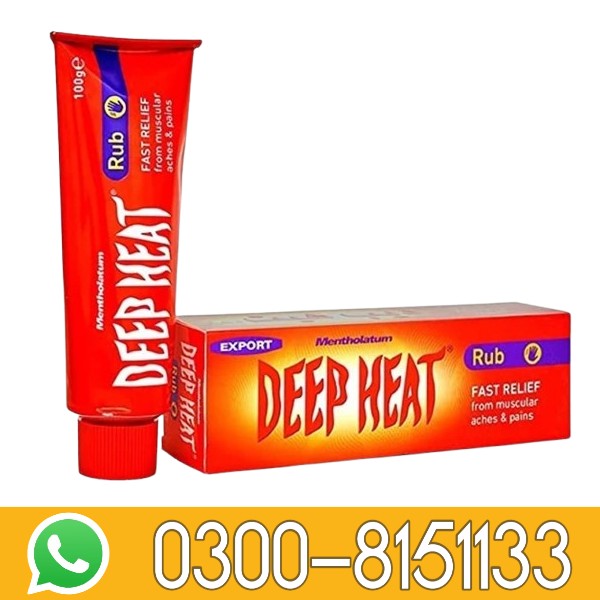 Deep Heat Cream Pain Relief In Pakistan