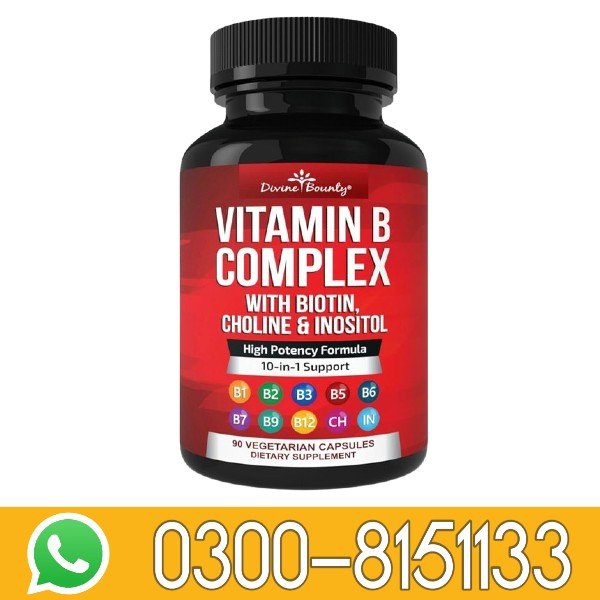 Vitamins B Complex All B Vitamins Including Price In Pakistan