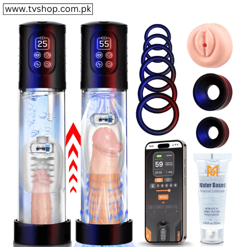 Male Vibrator Penis Pump Trainer App Control